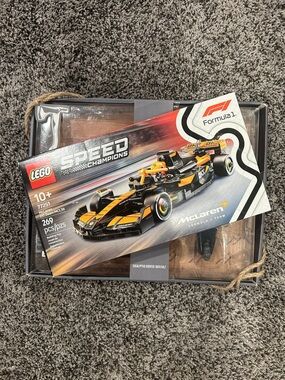 LEGO Speed Champions McLaren Race Car - Black & Orange
